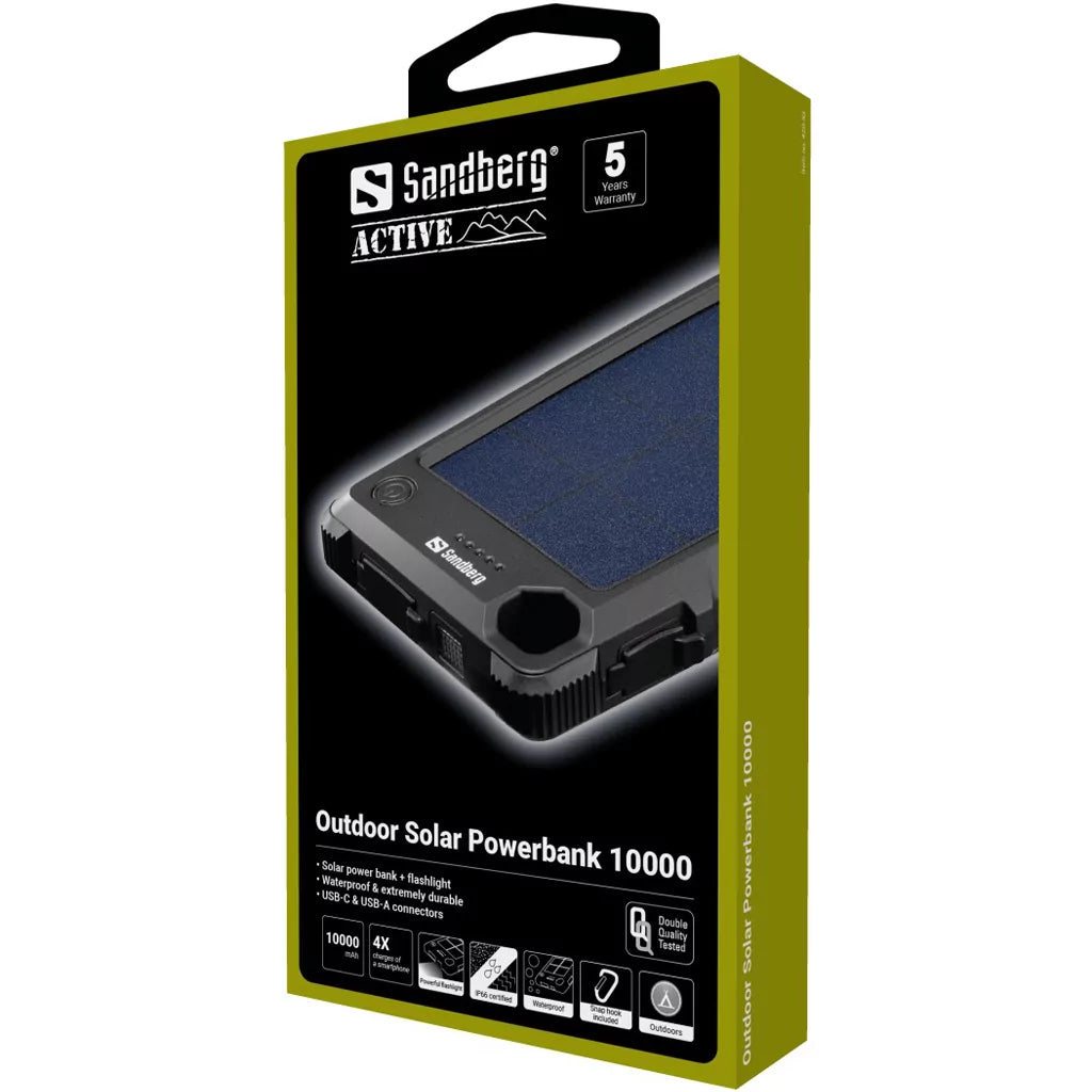 Solar Powerbank 10000mAh - Sandberg