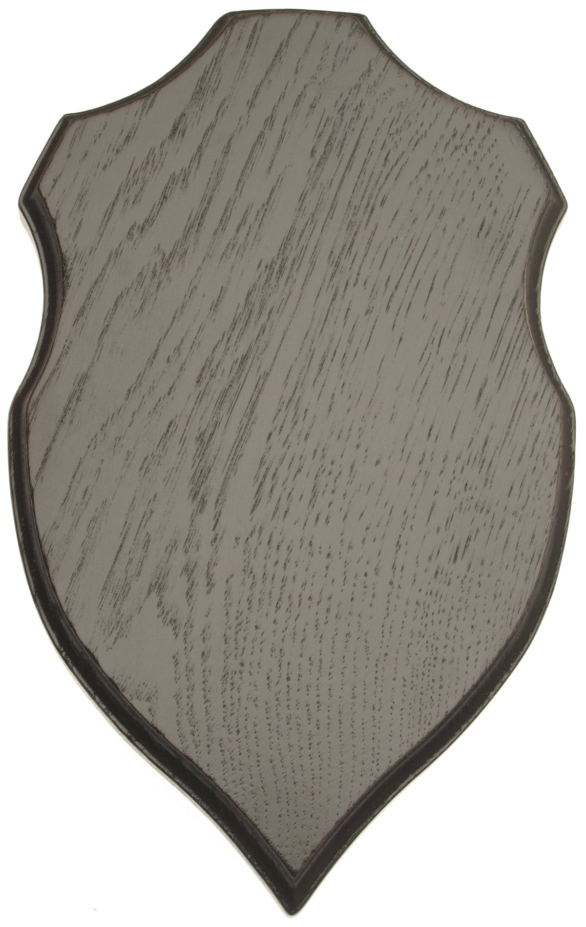 Geweihplatte - Damhirsch/Sikahirsch - Dunkle Eiche 32 x 19,5 cm - Hunters Cho