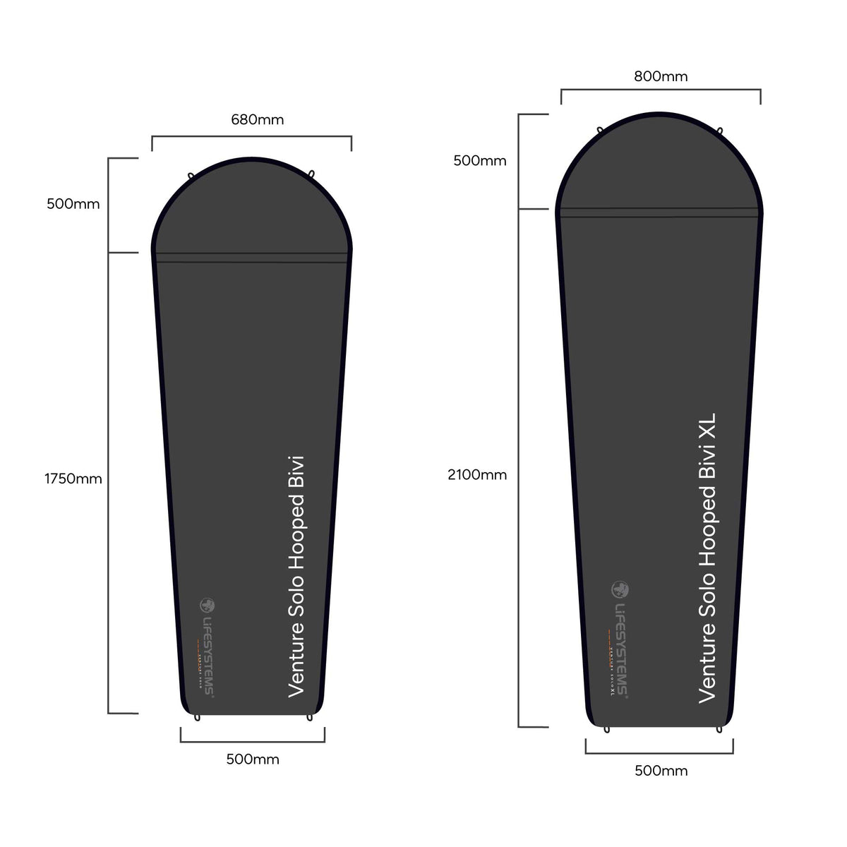 Venture Solo Biwaksack mit Gestänge – Life Systems