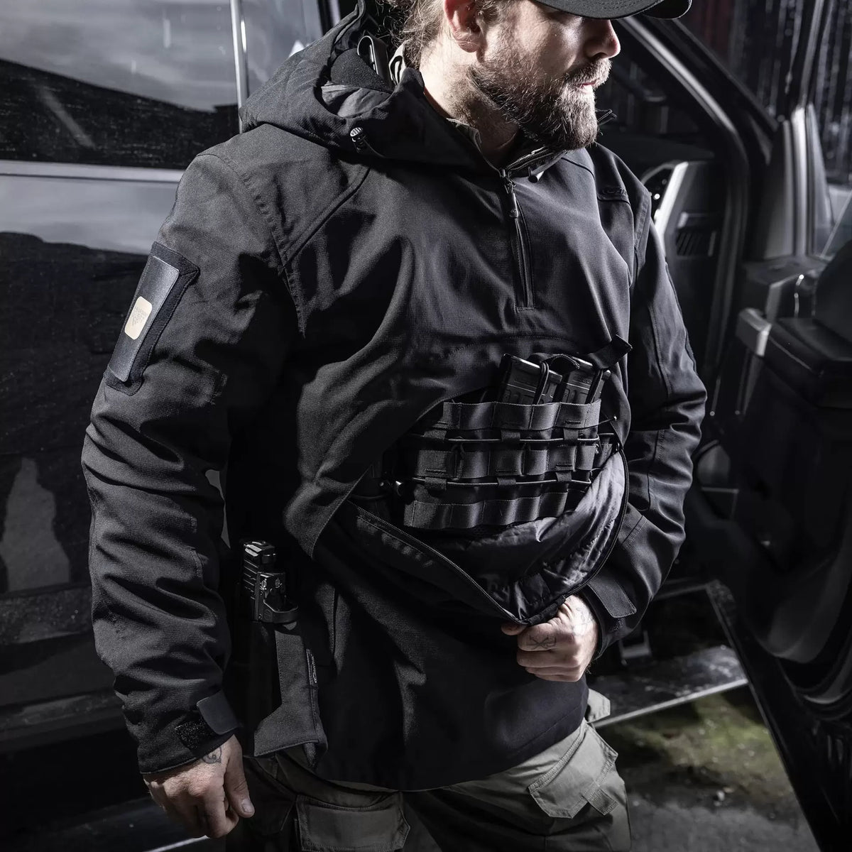 G-LOFT TACTICAL ANORAK - Schwarz – Carinthia