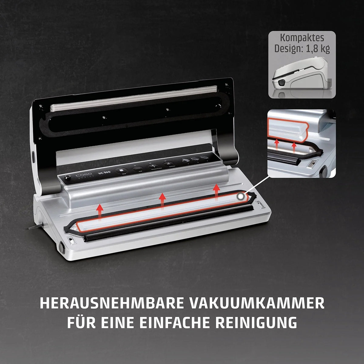Vakuumierer VC - 100 - Caso