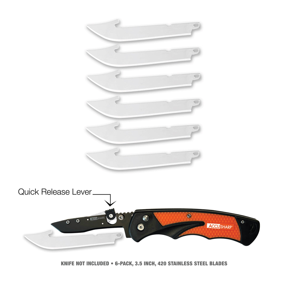 AccuSharp Ersatzklinge für Razor Knife – Accusharp
