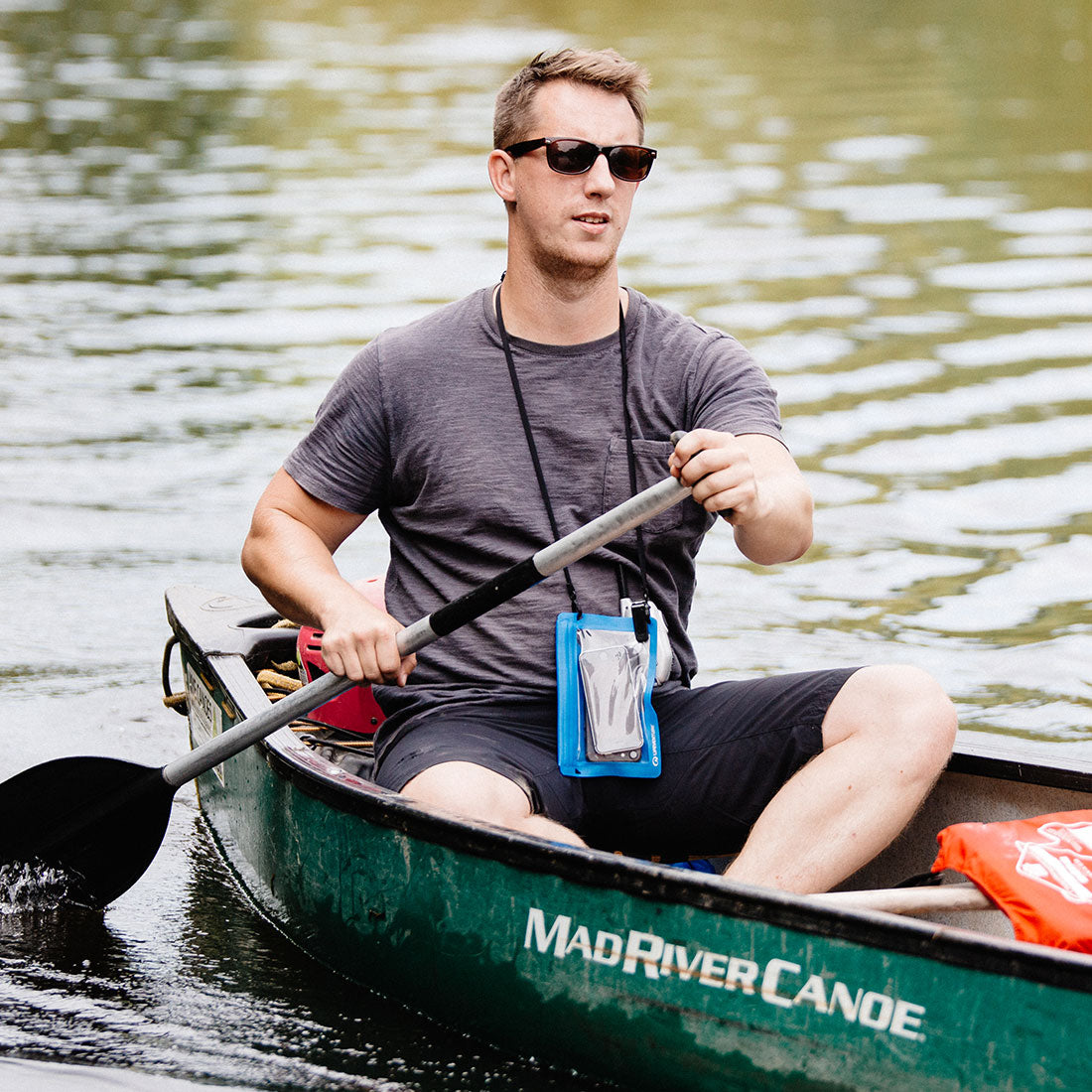 Wasserdichte Handyhülle Grau – Life Venture