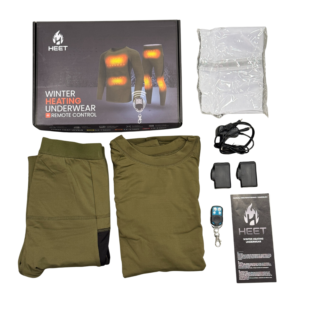Beheizbare Unterwäsche PRO + Fernbedienung - HEET