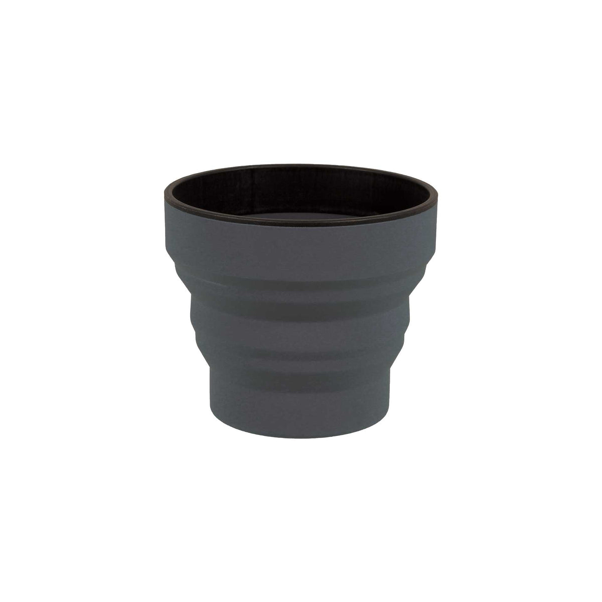 Silikon Ellipse Flexi-Becher, Graphit – Life Venture