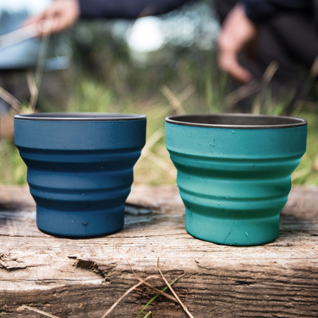Silikon Ellipse Flexi-Becher, Graphit – Life Venture