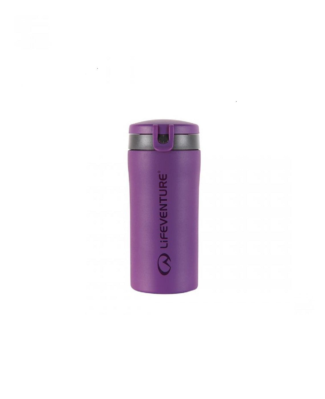 Flip-Top Thermal Mug, Purple - Life Venture