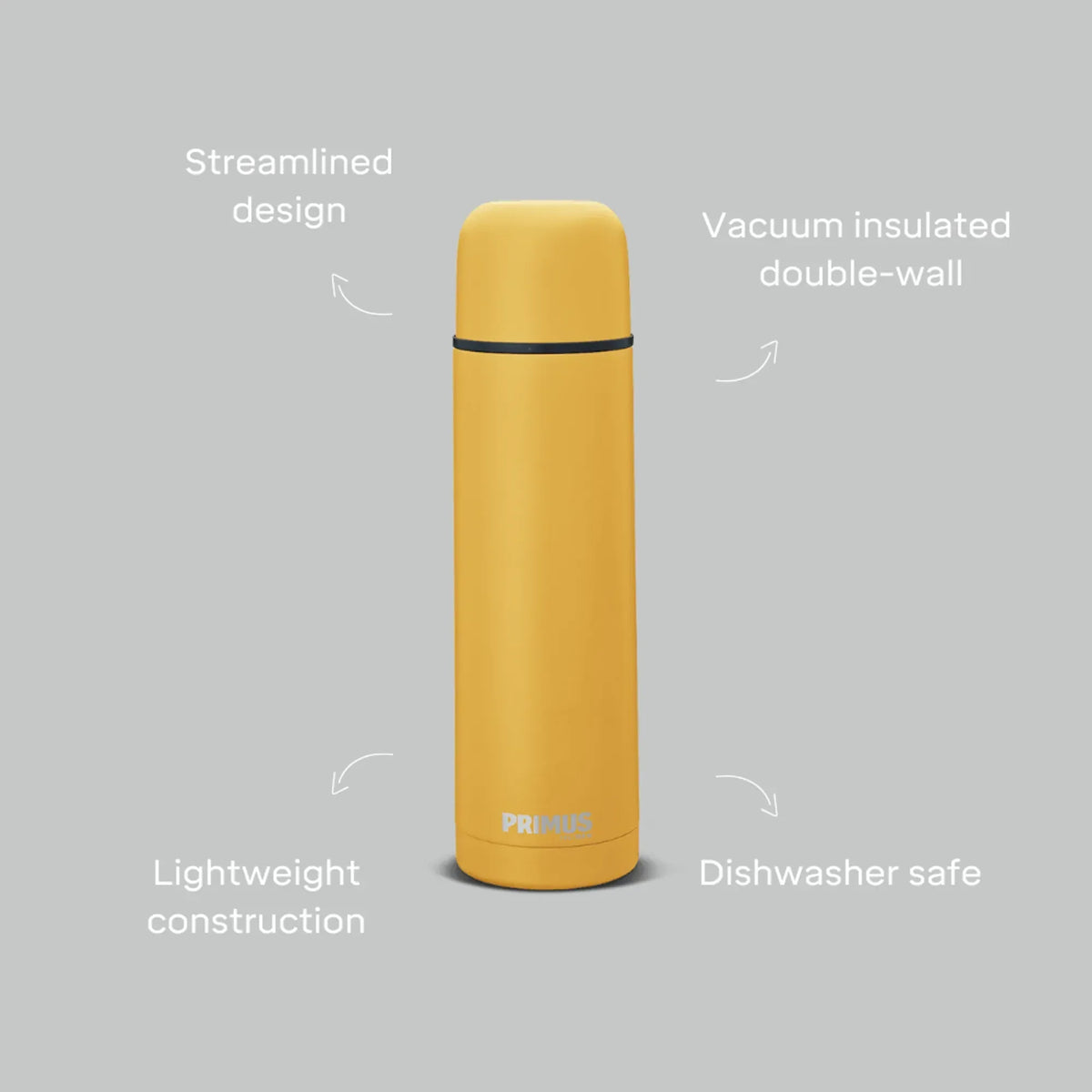 Classic Light Vakuumflasche STONE GOLD / 0.35 L – Primus