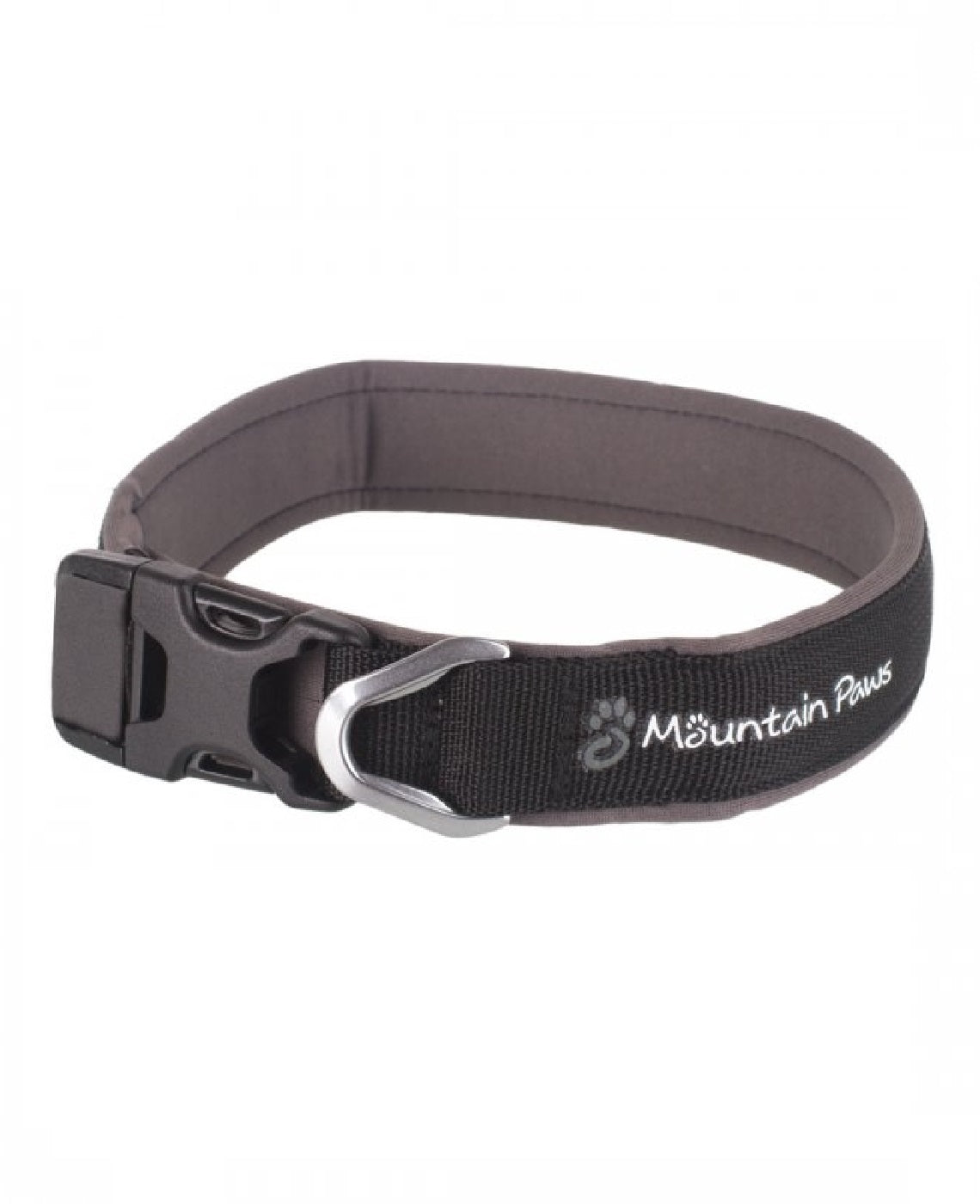 Dog Collar, X-Large, Black - Mountain Paws