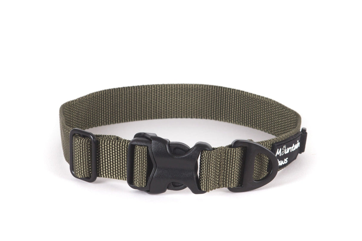 Extra Tough Dog Collar, Extra Large, Oli - Mountain Paws