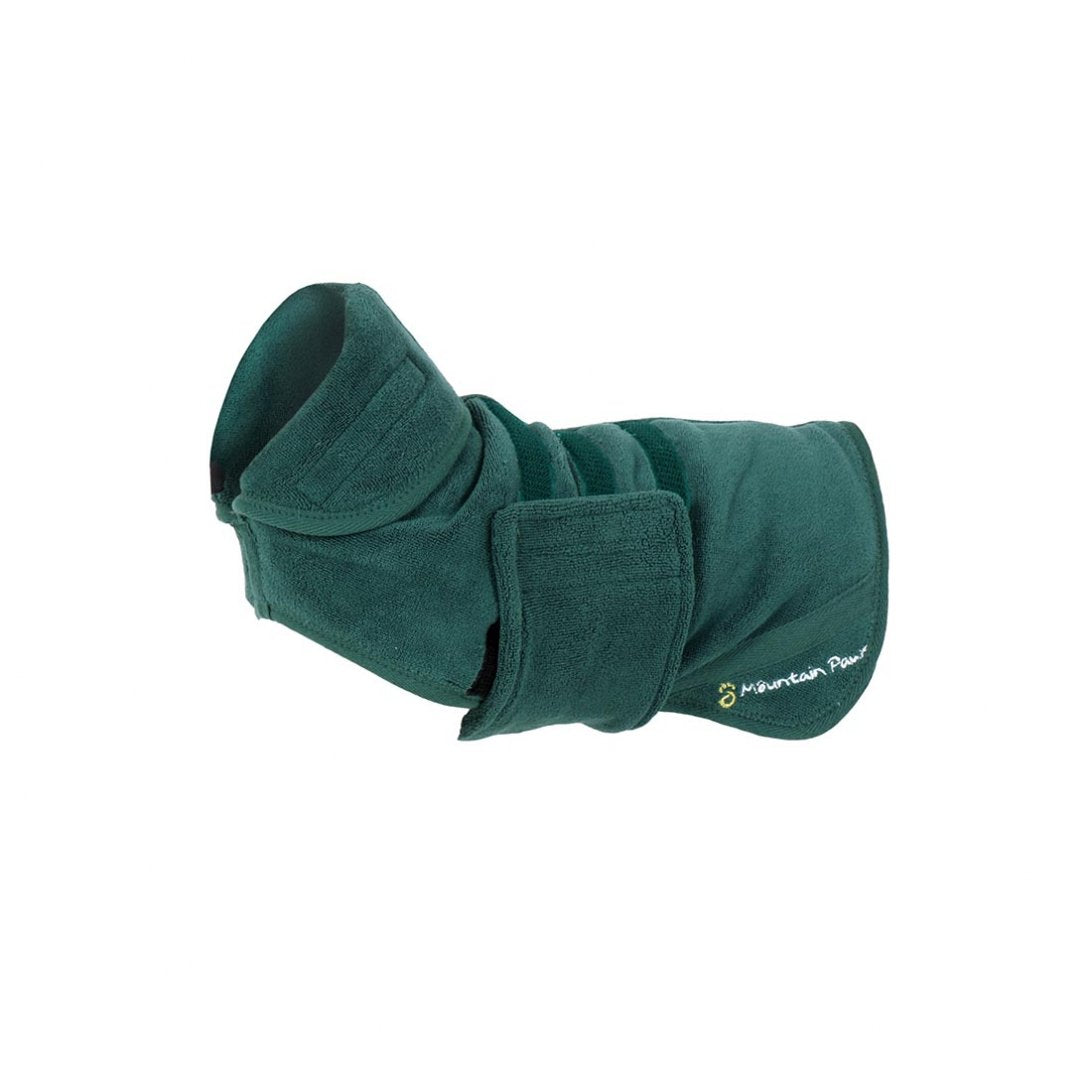 Dog Robe, Medium, Green - Mountain Paws
