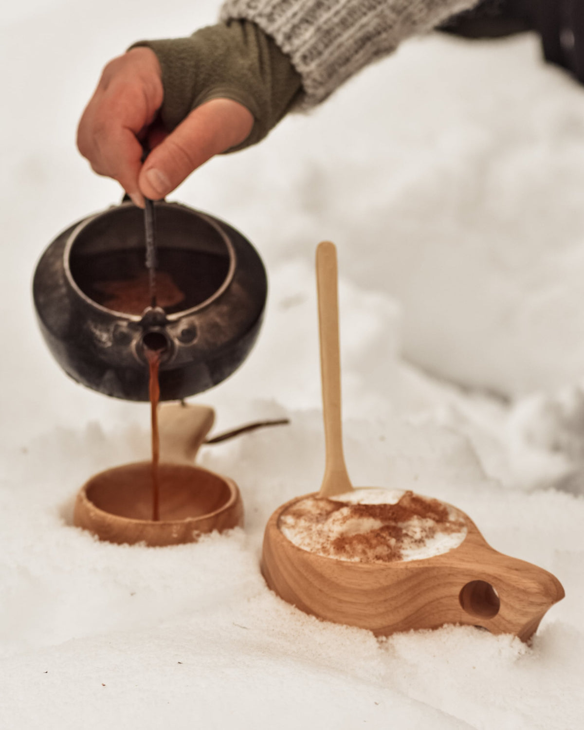 HYGGEKOPPEN Holztasse - Øyo