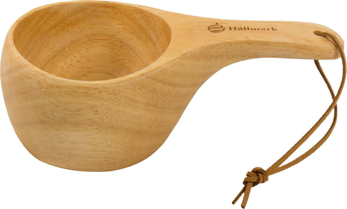 Wooden Cup with Hand - Hallmark - Wood
