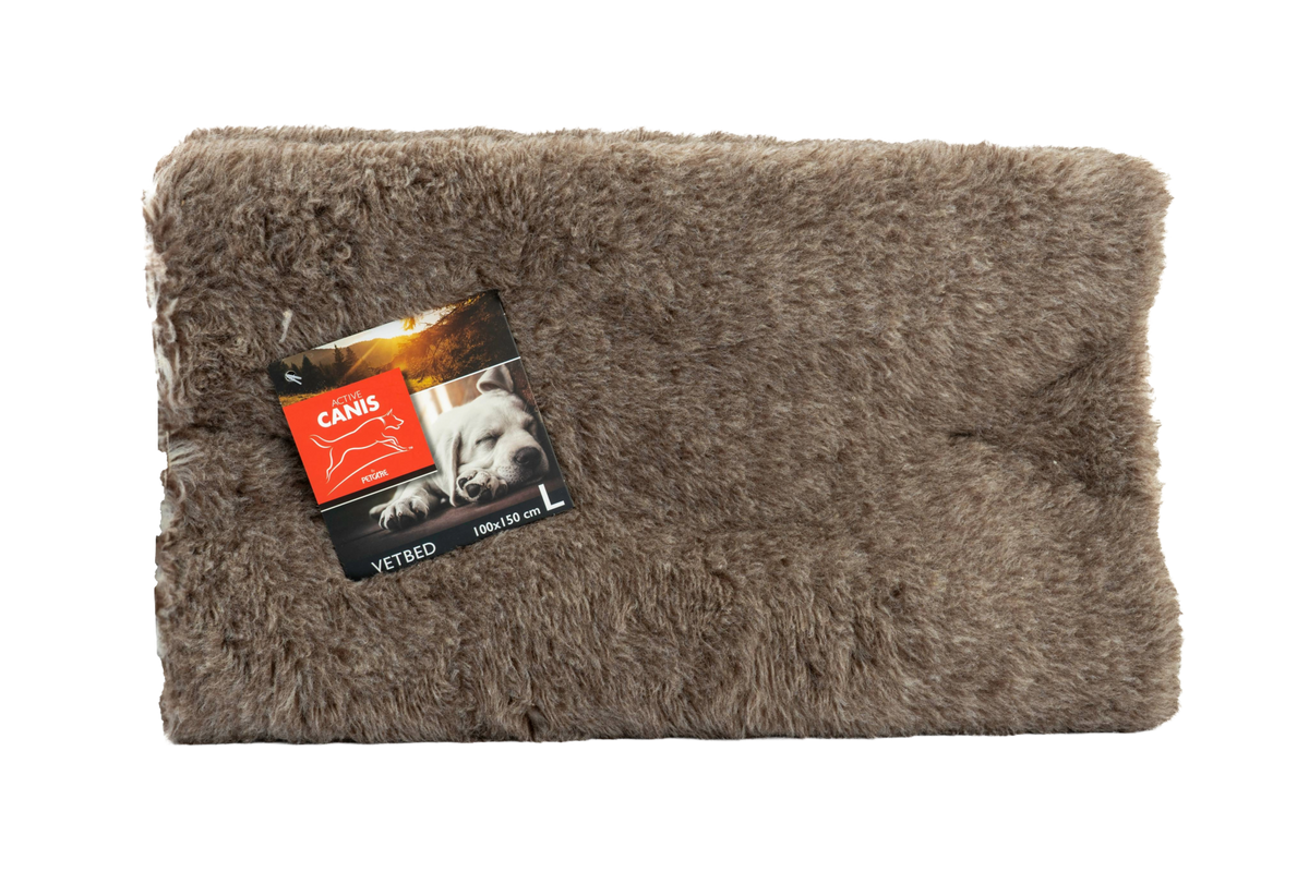 Vetbed 100x150cm, Large, Braun