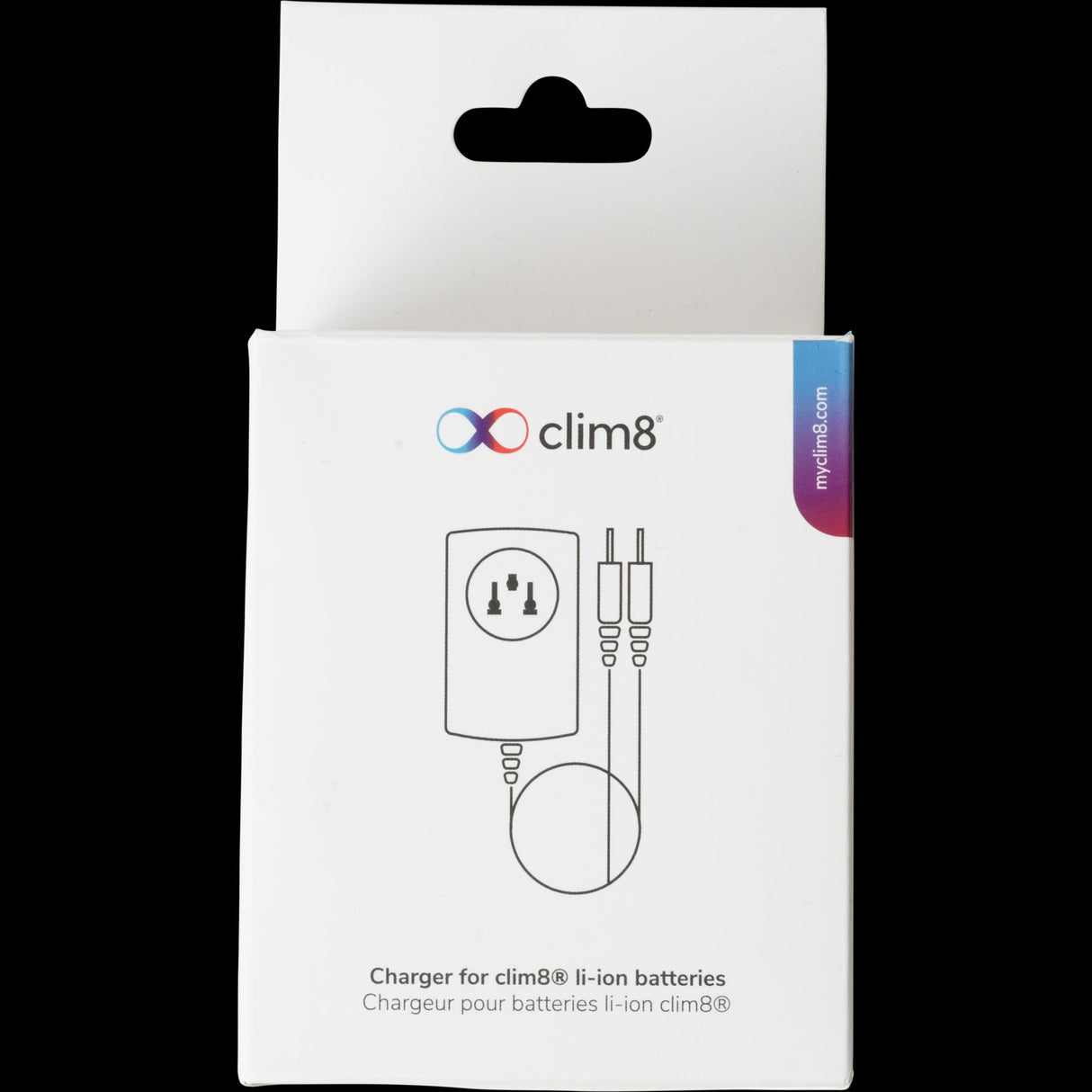 clim8 Dual-Lader Schwarz - Härkila