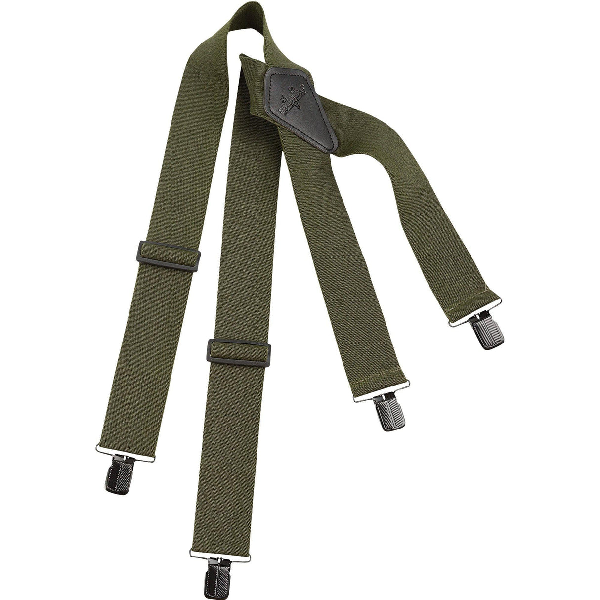 Clip-Hosenträger Hunting Green - Swedteam