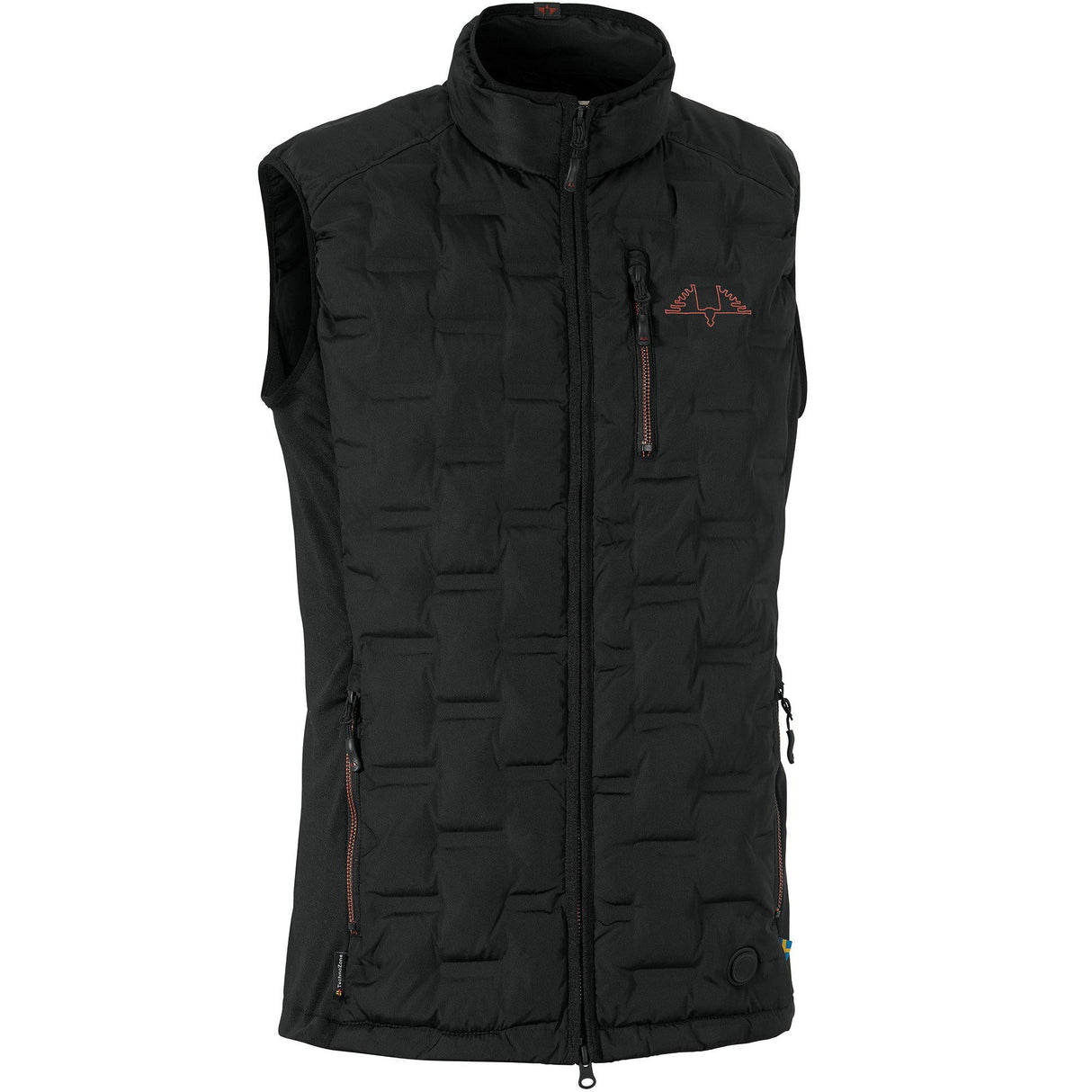 Alpha Pro Beheizbare Weste Schwarz - Swedteam