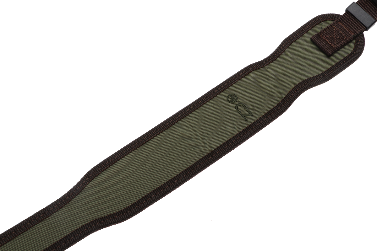 Gewehrriemen - Grün Nylon/Gummibeschichtung - CZ