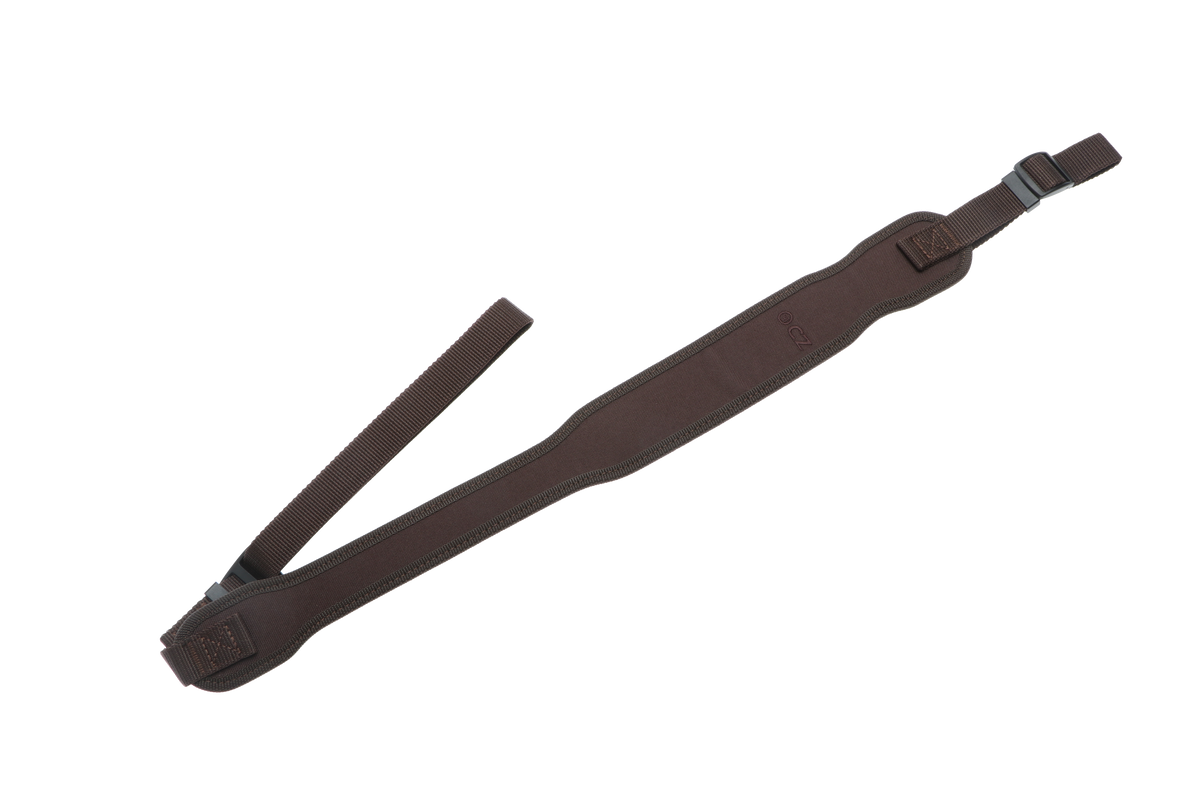 Gewehrriemen Braun Nylon/Gummibeschichtung - CZ