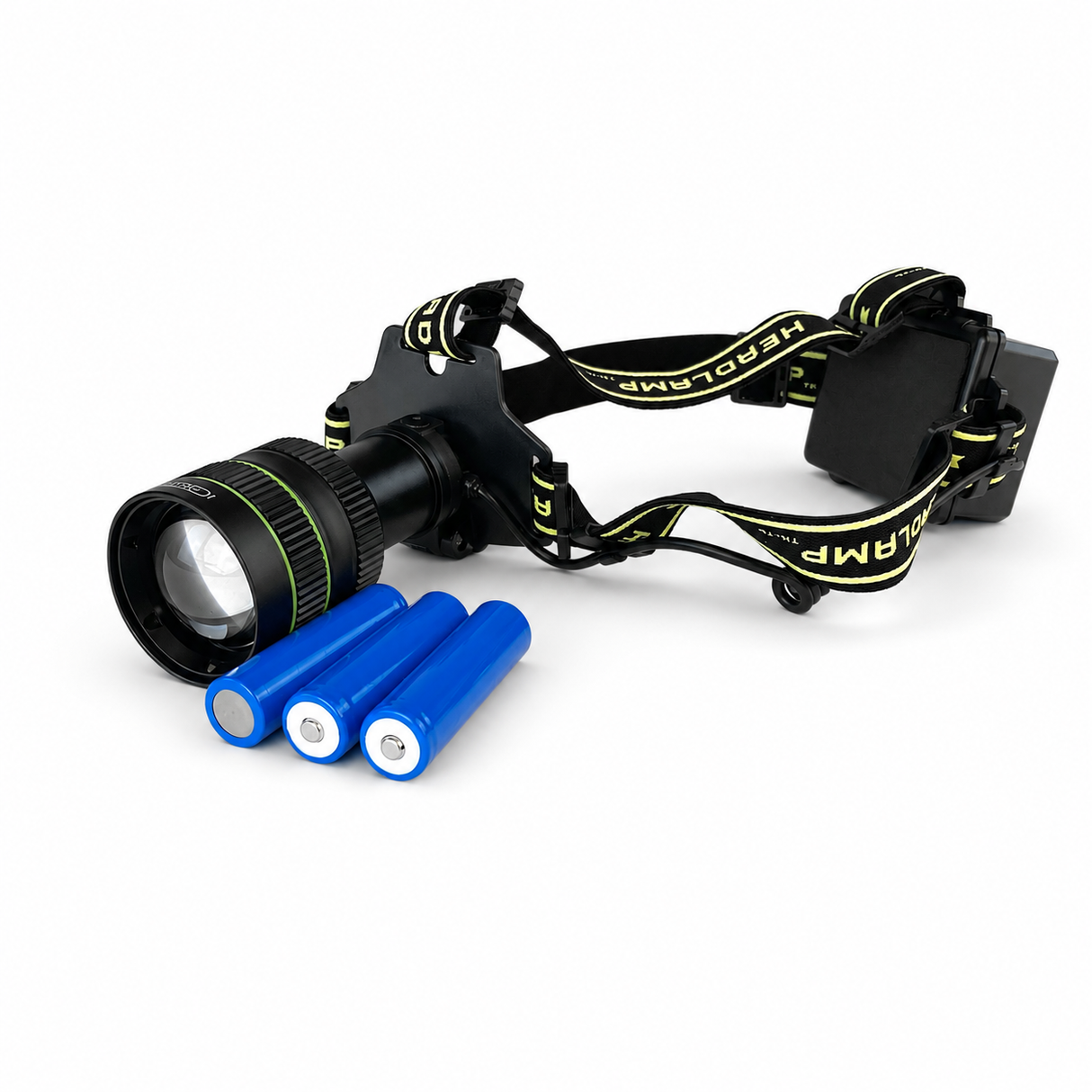Extrem starke Stirnlampe 10.000 Lumens + Powerbank - Ignition