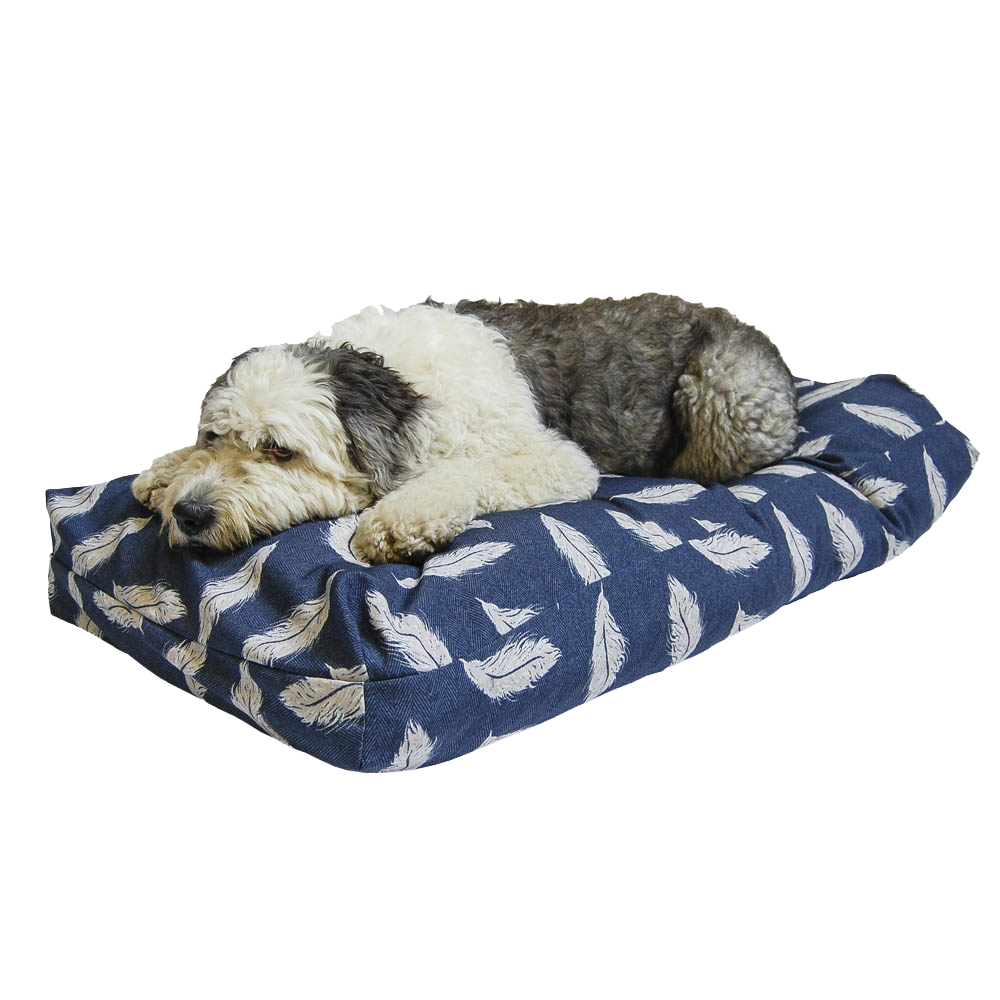 Eco-Well Retreat Duvet Hundebett Navy – 138 cm
