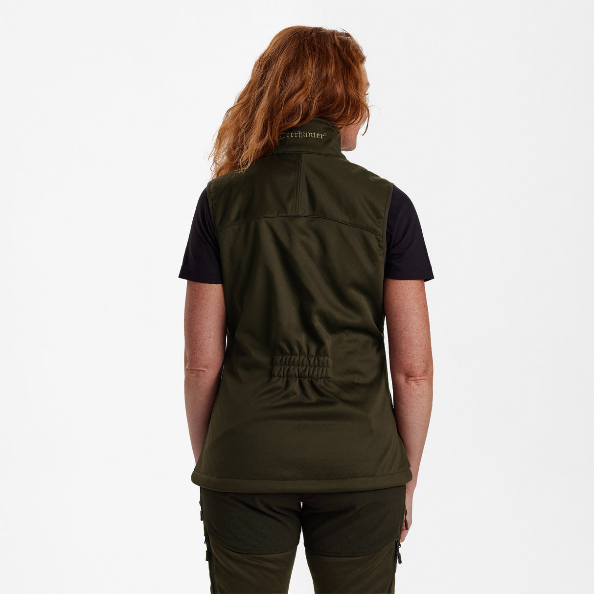 Lady Excape Softshell-Weste Art Green - Deerhunter