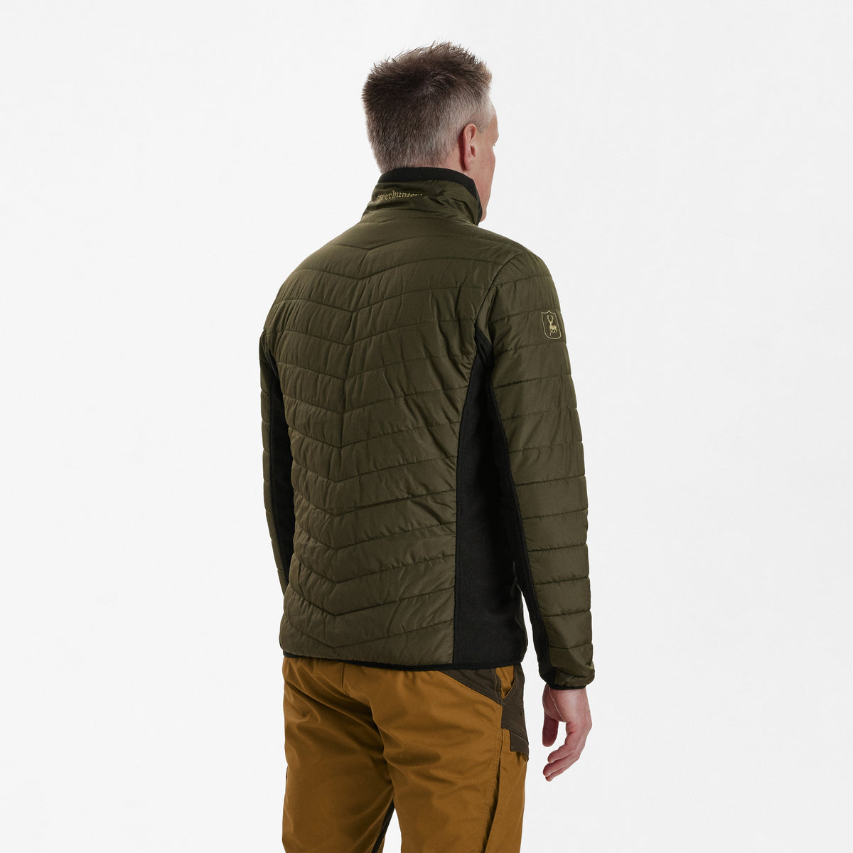 Moor Wattierte Jacke mit Softshell - Deerhunter