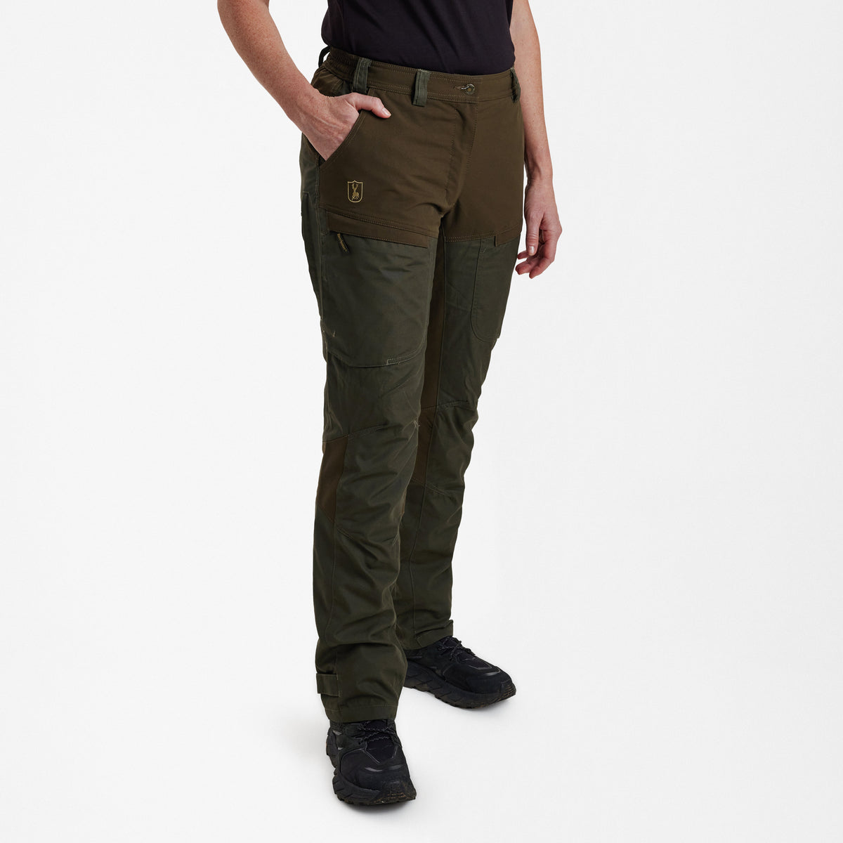 Lady Ann Hose mit Membran Grün - Deerhunter
