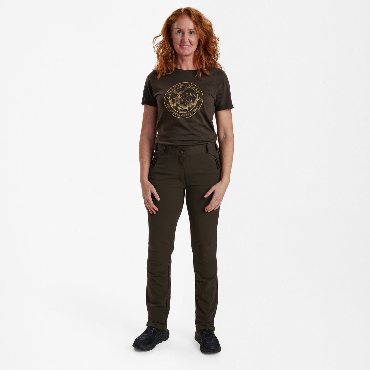 Lady Ann Vollstretchhose - Fallen Leaf - Deerhunter