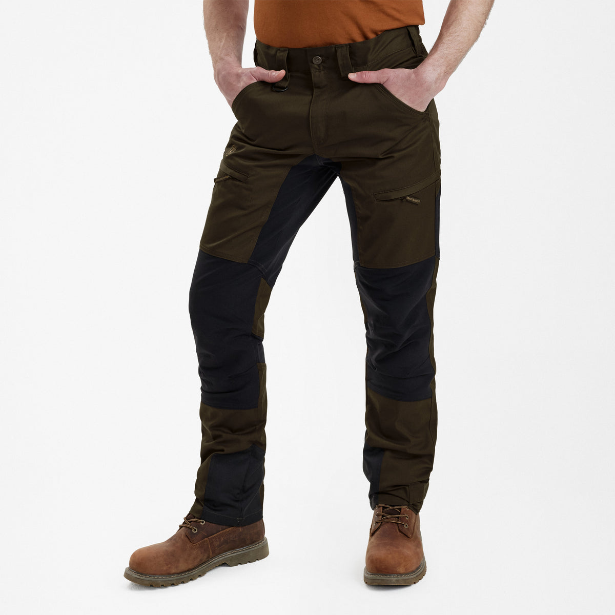 Rogaland Stretchhose - Kontrast Fallen Leaf - Deerhunter