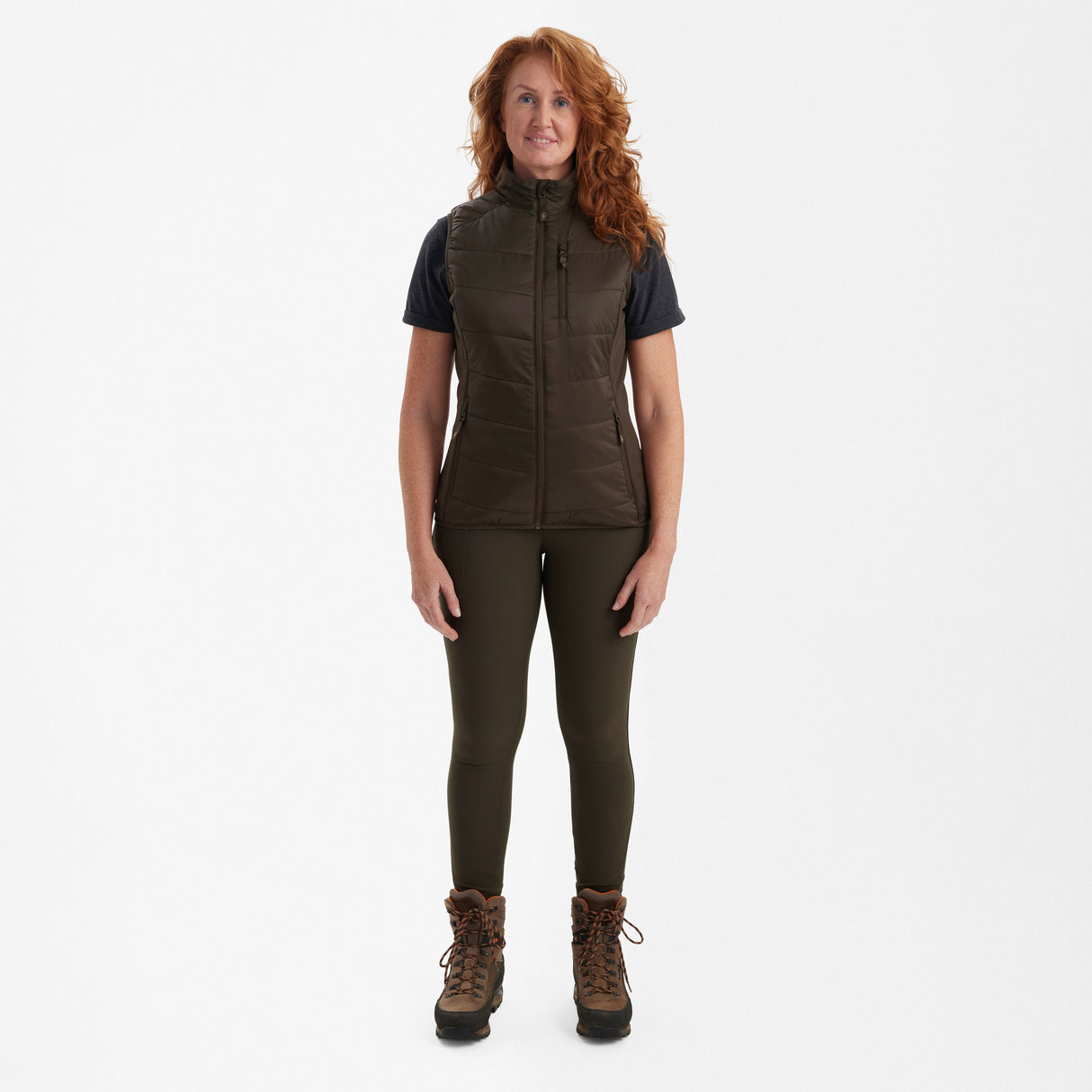 Lady Heat wattierte Weste Wood - Deerhunter