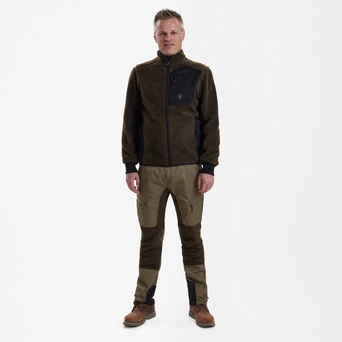 Rogaland Faserpelzjacke Braun - Deerhunter