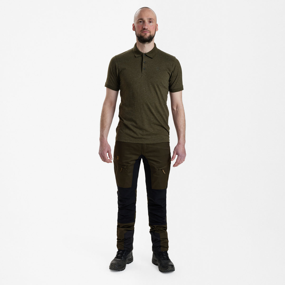 Gunnar Poloshirt Grün - Deerhunter