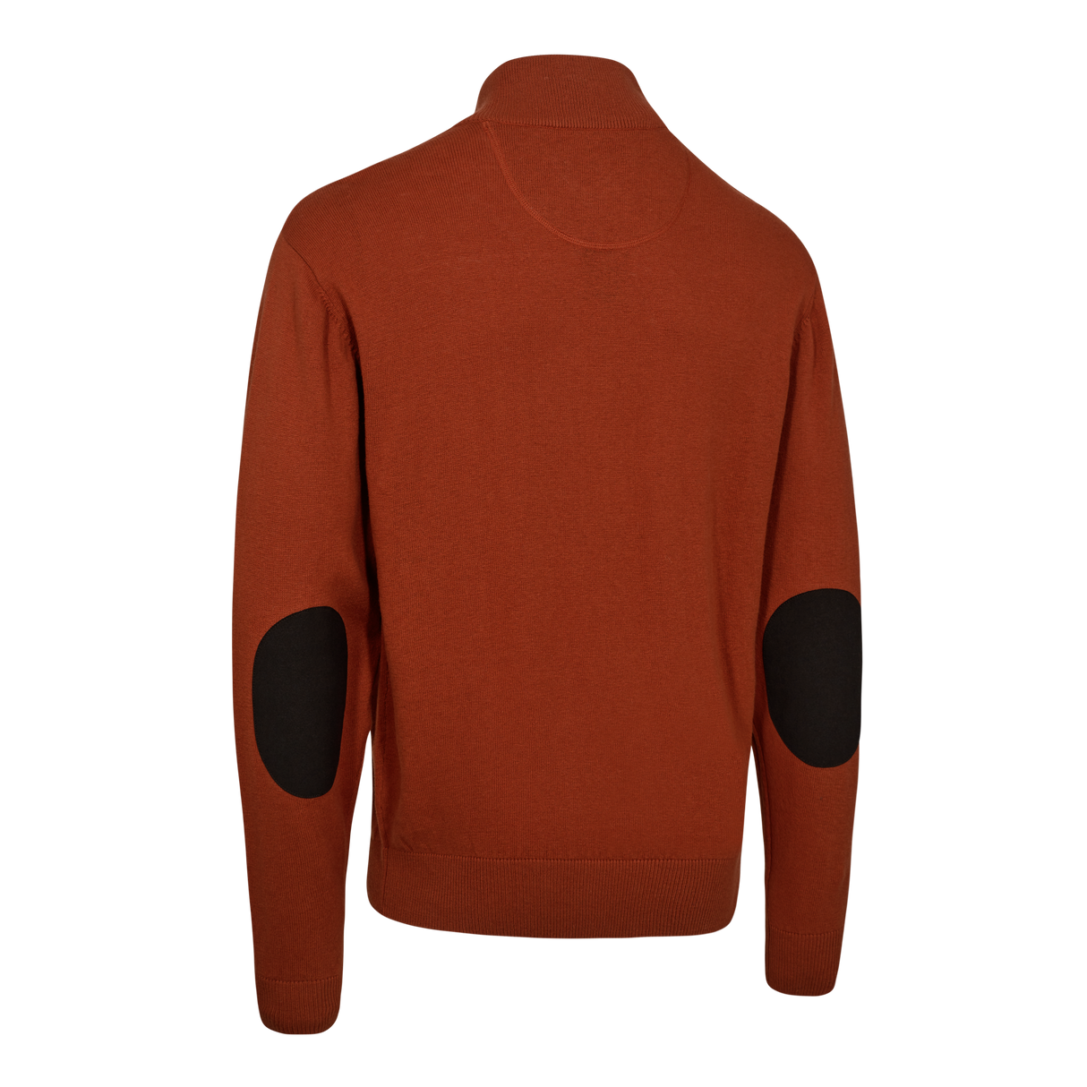 Harrington Strick mit Reißverschlusskragen - Oak Rust Melange - Deerhunter