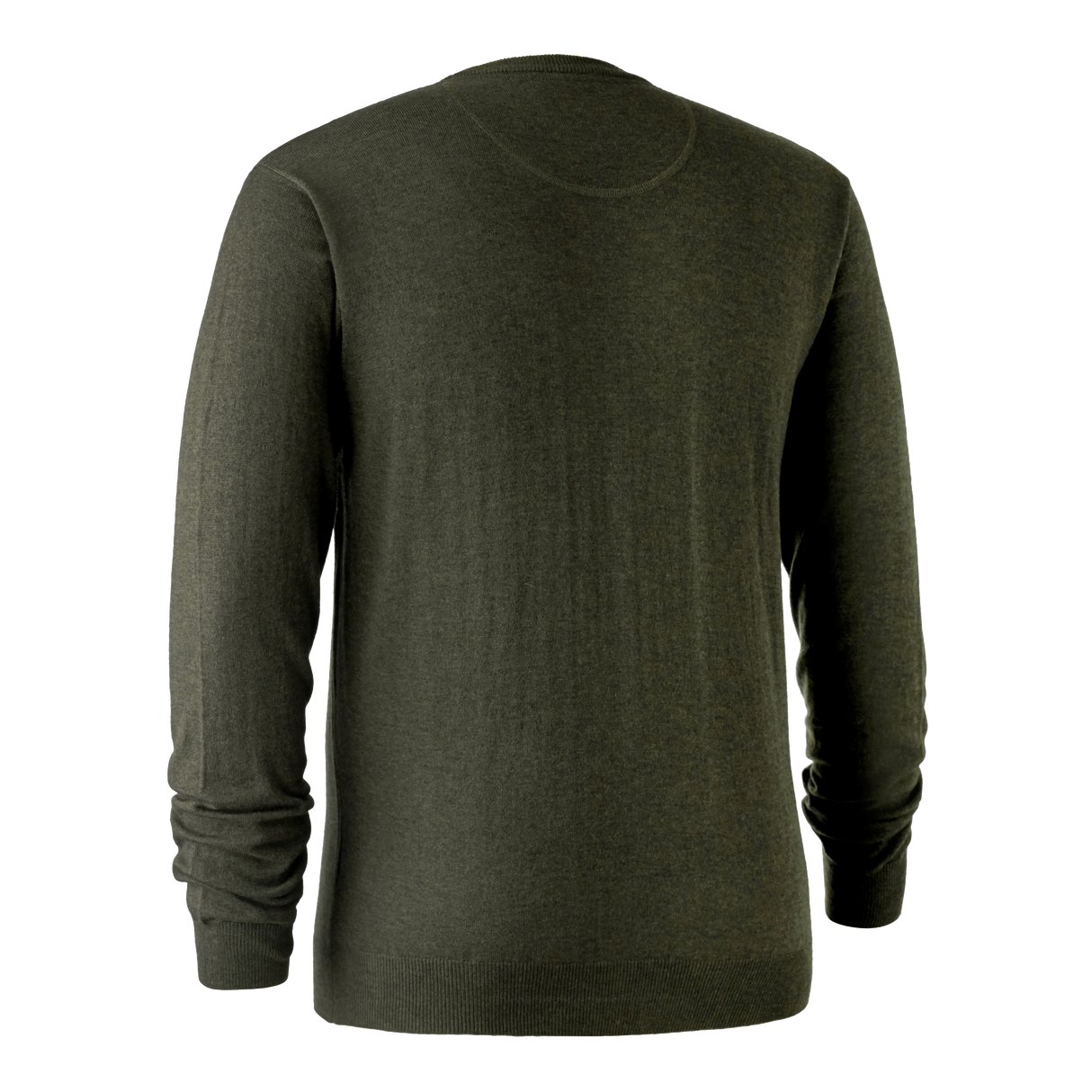 Kingston Strickpullover mit Rundhalsausschnitt - Green Melange – Deerhunter