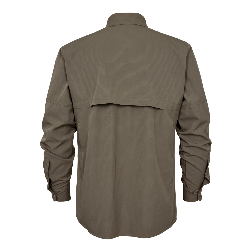 Canopy Hemd - Stone Grey - Deerhunter