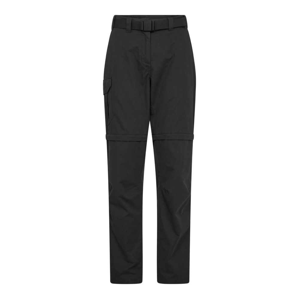 Lady Slogen Zip-Off-Hose Black Ink - Deerhunter