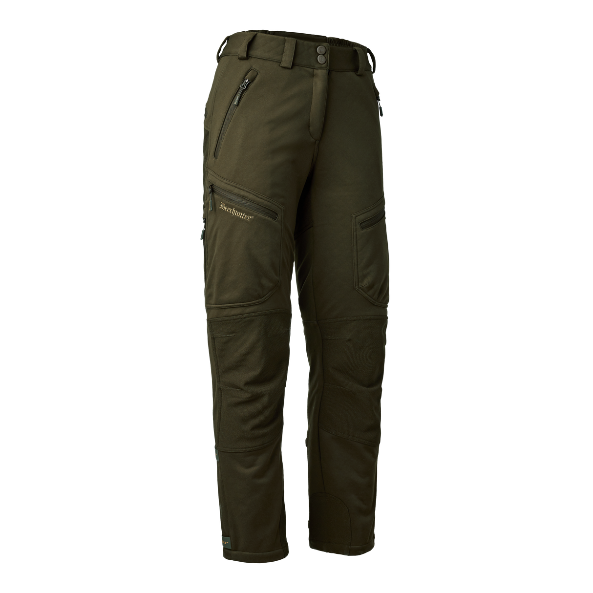 Lady Excape Softshellhose Art Green - Deerhunter