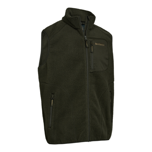 Atlas Fleeceweste Forest Green - Deerhunter
