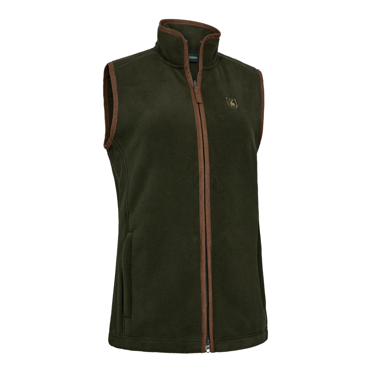 Damen Cumbria Fleeceweste Forest Ember - Deerhunter
