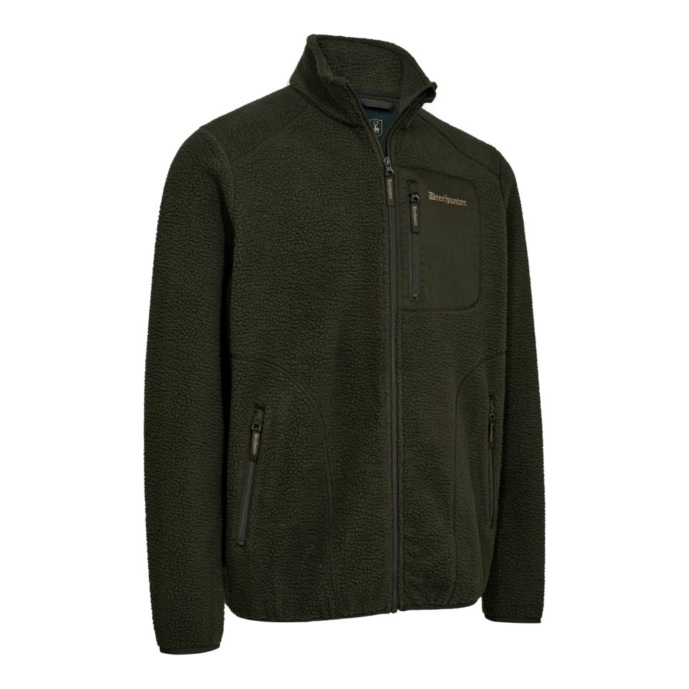 Atlas Fleecejacke Forest Green - Deerhunter