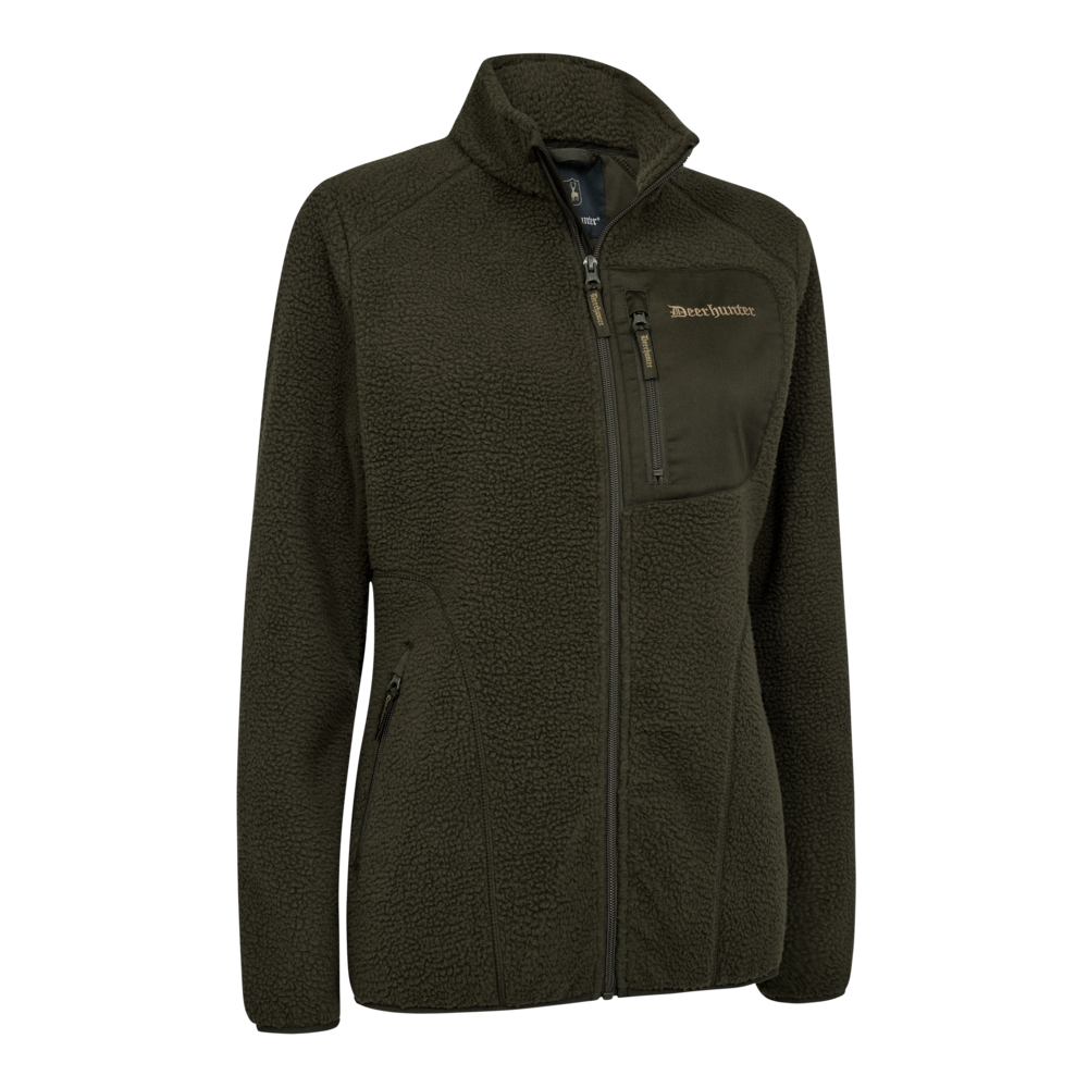 Damen Atlas Fleecejacke Forest Green - Deerhunter