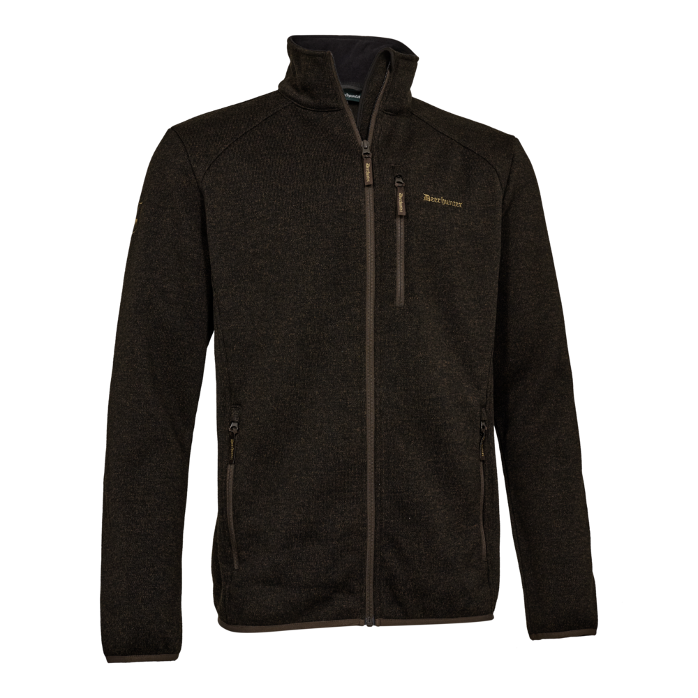Moor Strickjacke - Brown Leaf – Deerhunter