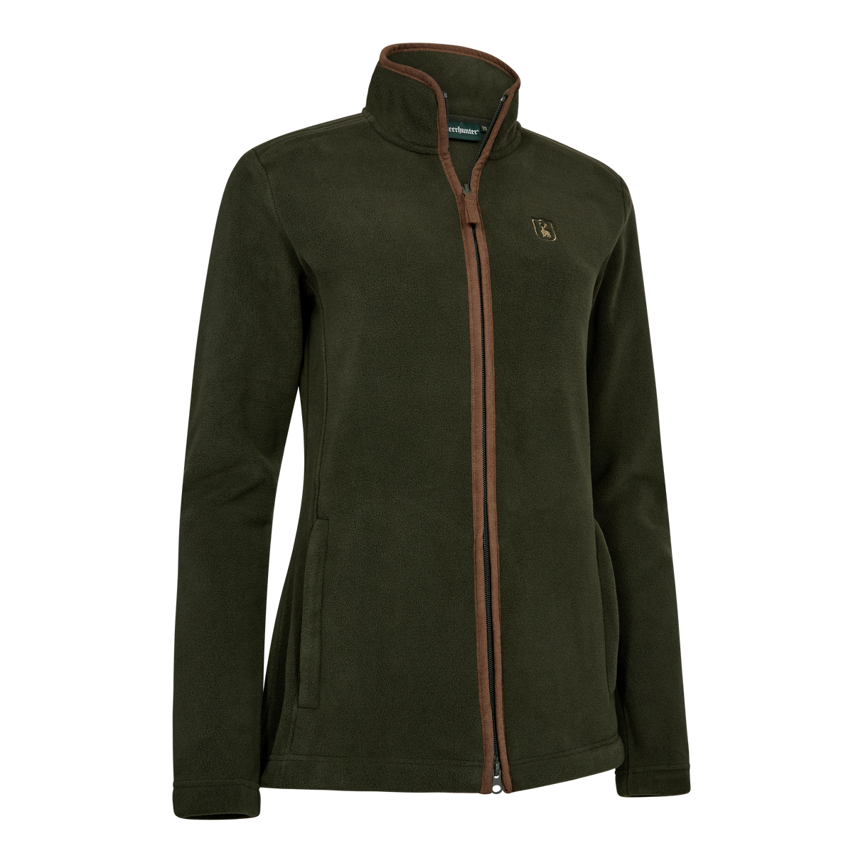 Damen Cumbria Fleecejacke Forest Ember - Deerhunter