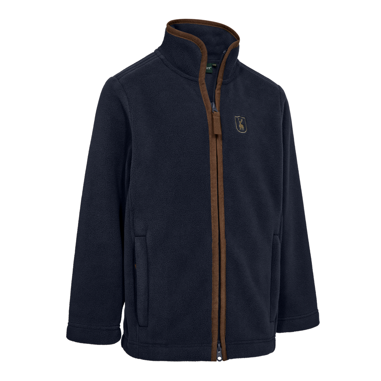 Cumbria Fleecejacke für Jugendliche – Dark Blue – Deerhunter