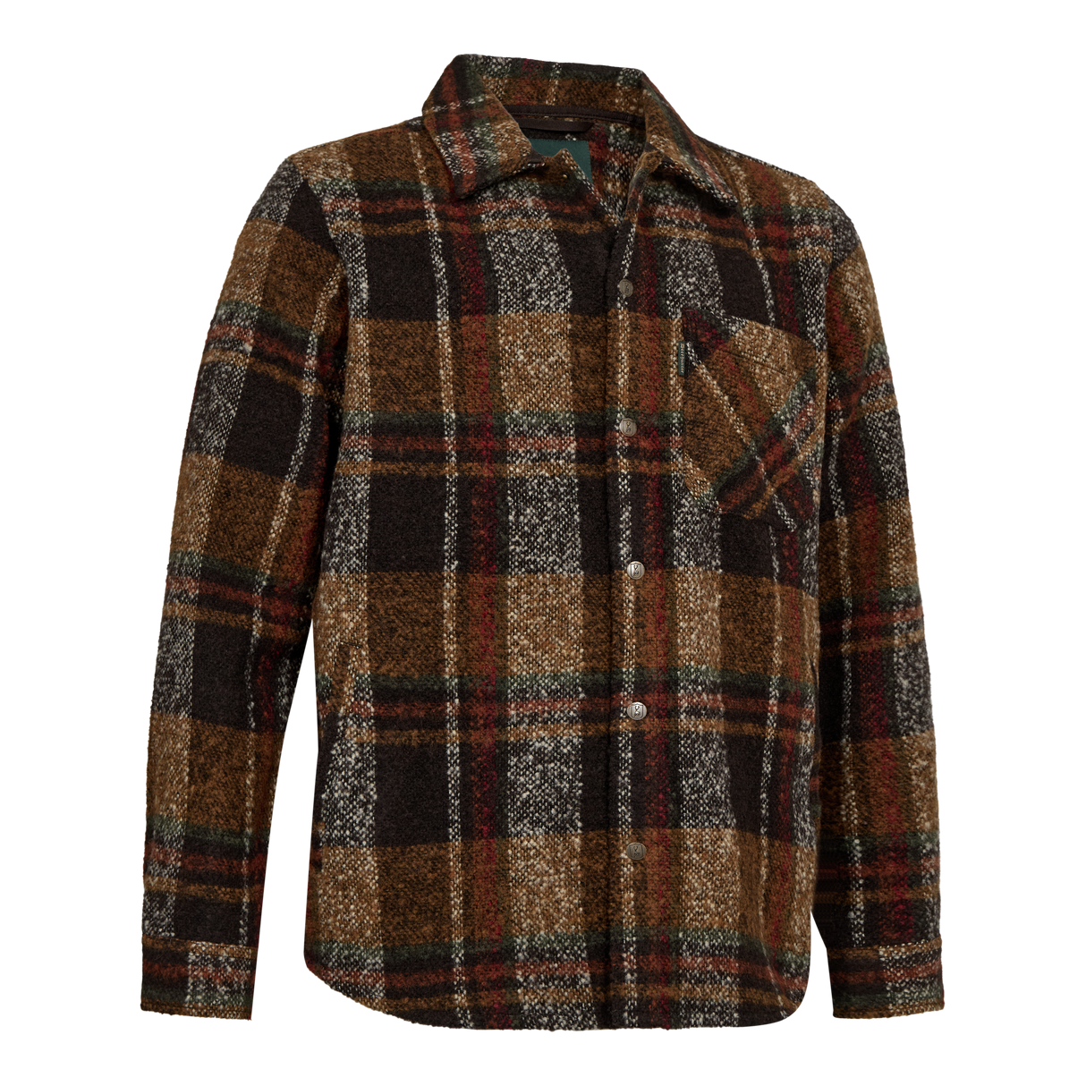 Wilder Overshirt – Brown Check – Deerhunter