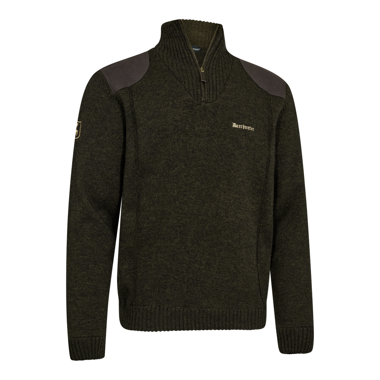 Finley ½-Zip-Strickpullover - Ridgewood Melange – Deerhunter