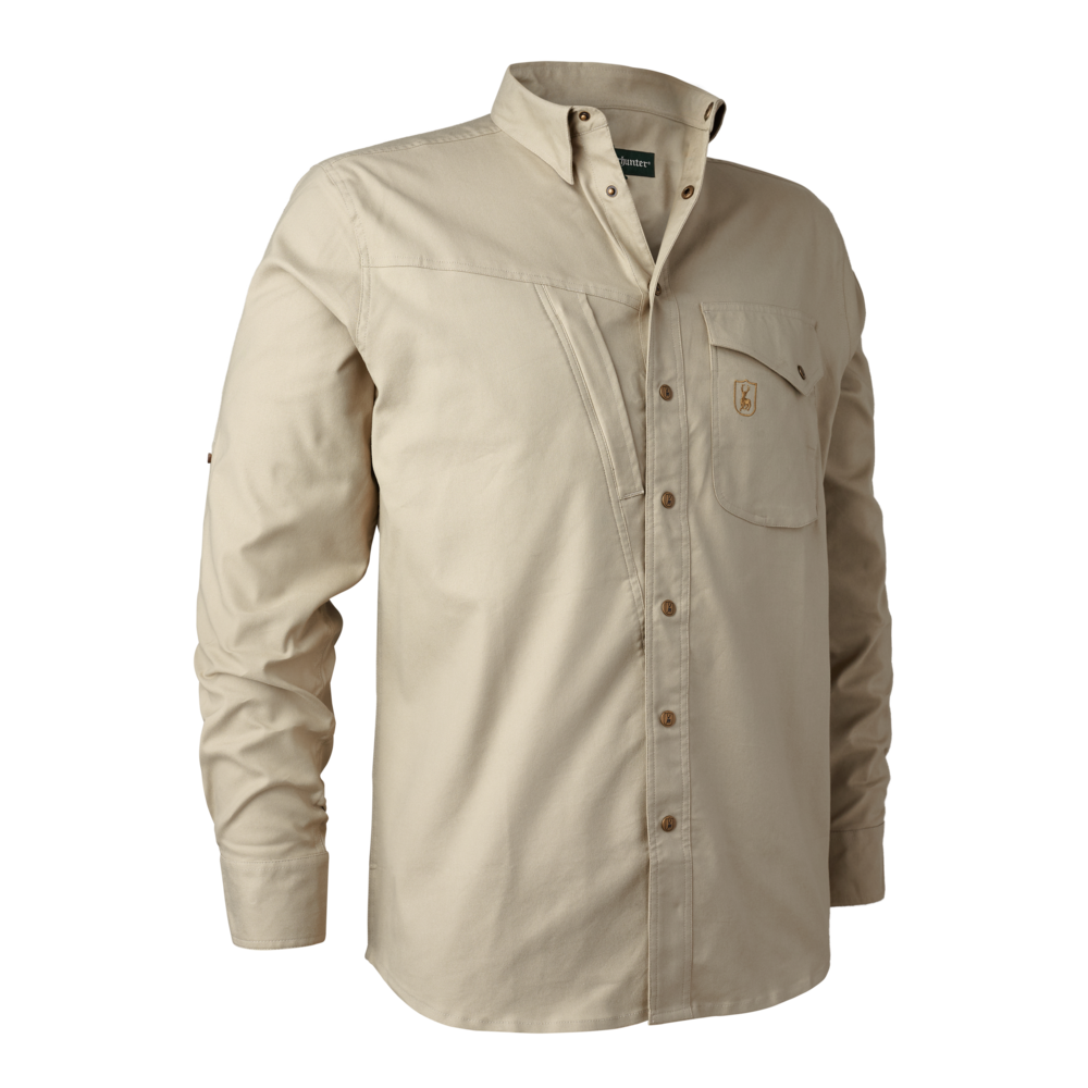 Matobo Hemd Beige - Deerhunter