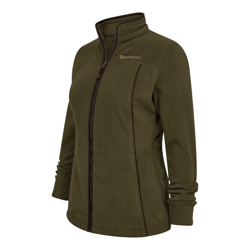 Lady Eagle Fleecejacke Tarmac Green - Deerhunter