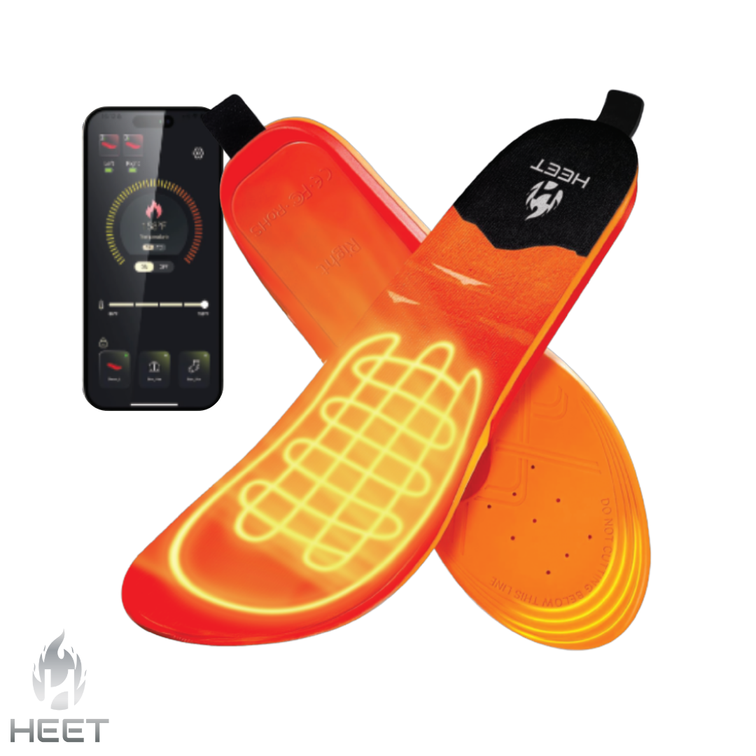 Beheizbare Einlegesohlen PRO 2 + APP – HEET